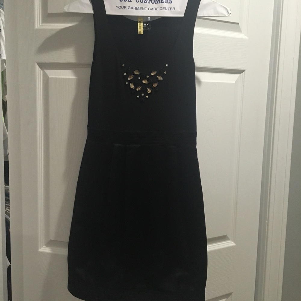BCBG black dress.